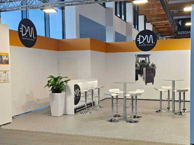 Modularer System-Messestand – ms|gruppe Oberösterreich